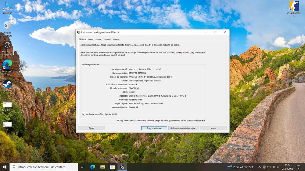 Laptop Gaming / Workstation Clevo P751DM-G i7-6700k , 980m , 32gb Ram