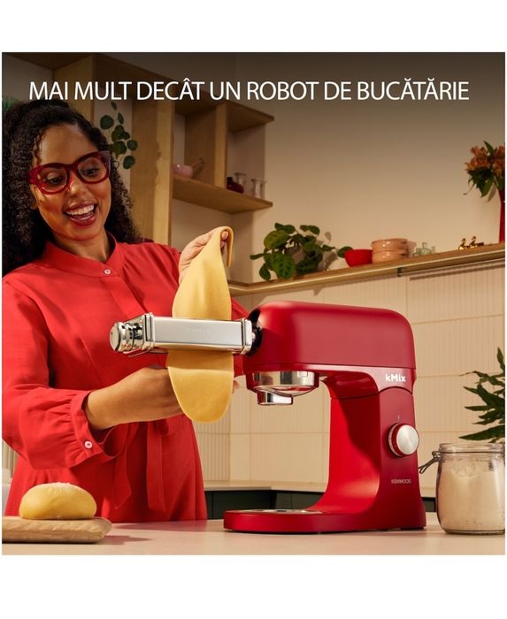 Robot de bucatarie KENWOOD kMiX KMX751ARD, 1000 W, vas inox 5 l, 6 trepte  - Nou