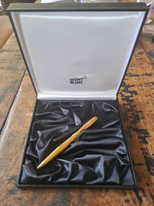 химикалка Montlbanc Meisterstück Solitaire GPPS позлат 2930 Mod 164