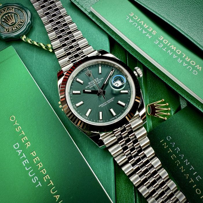 Rolex Datejust Green Mint | 41mm | 15250 E | 126334 | 2025