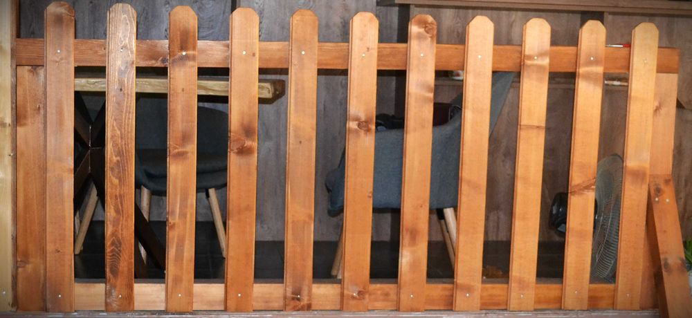 Дървена ОГРАДА от летви