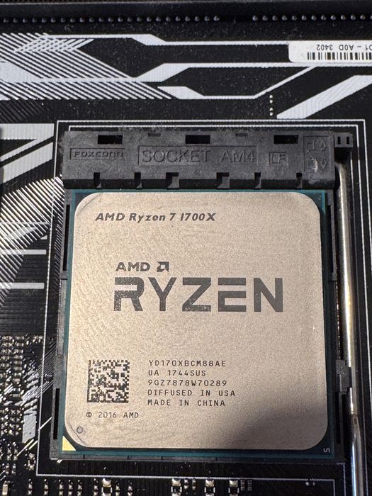 Asus Prime x370 pro и ryzen 1700x