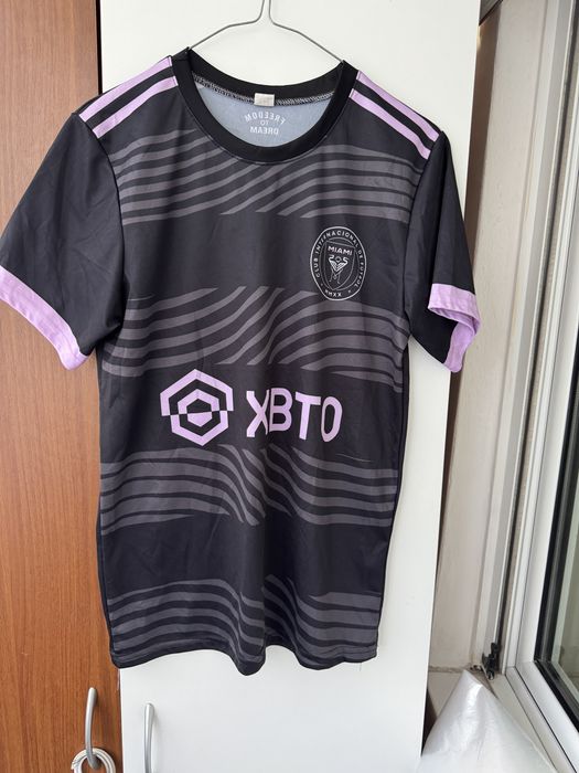 Tricou fotbal Inter Miami Messi copii