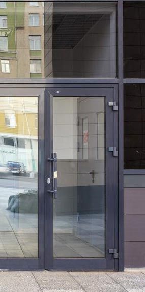 Двери Входные алюминиевые