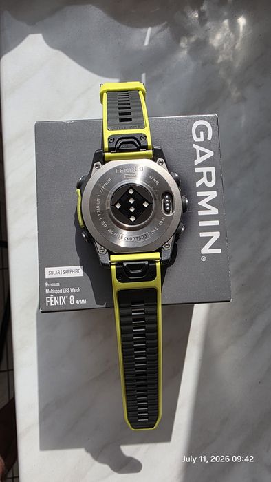 Vand ceas Garmin Fenix 8 solar