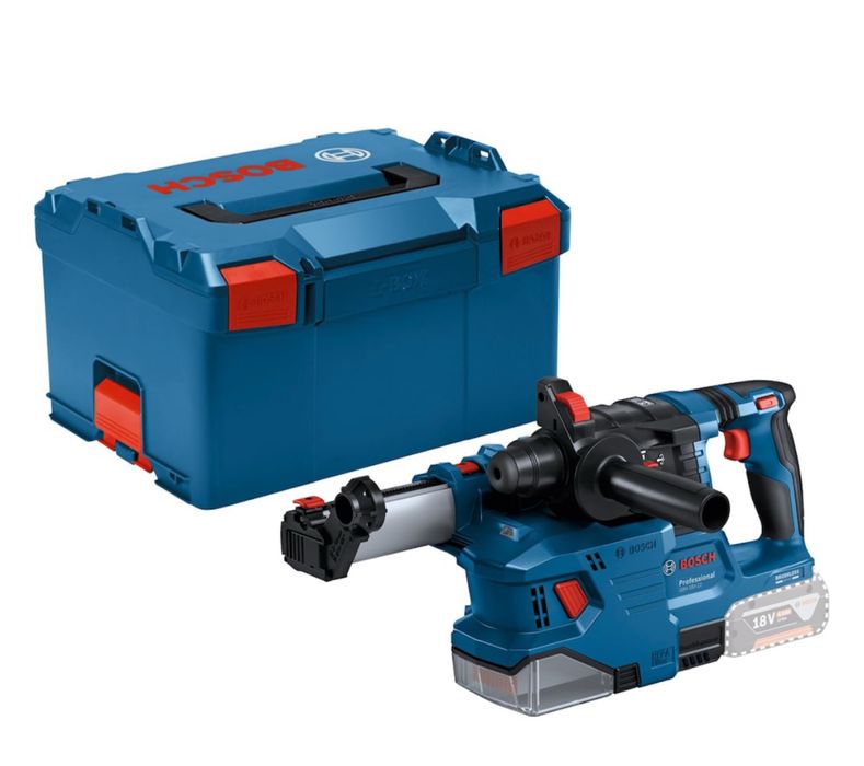 Bosch GBH 18V-22 și aspirator