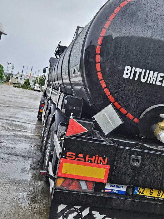 Semiremorca bitum inox noua