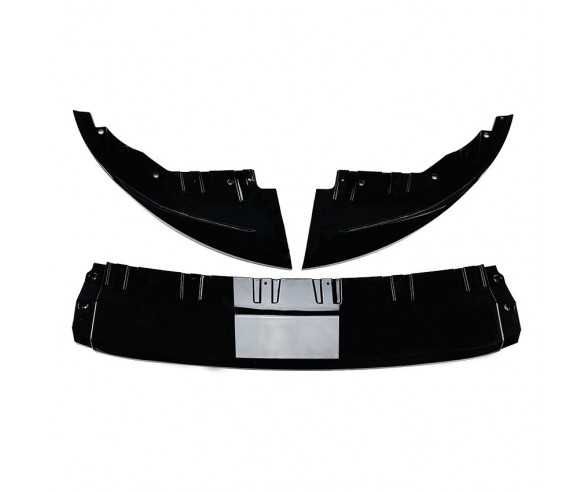 Prelungire Lip Bara Fata M BMW Seria 4 G24 G26 Gran-Coupe Negru Lucios