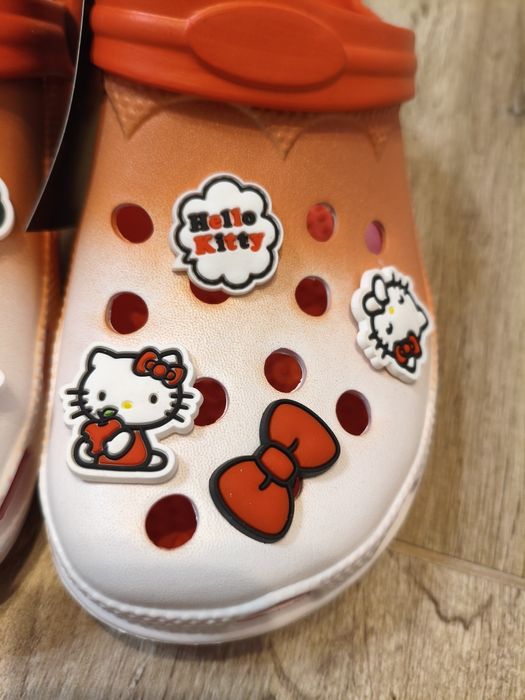 Hello Kitty Clogs roșii – noi cu etichetă – mărimea 40 EU
