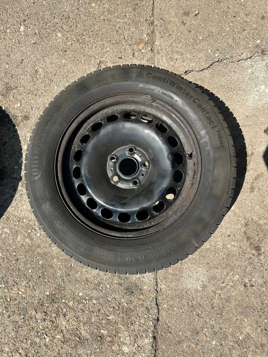 Anvelope iarna Continental 205/60 R16 96H XL  + Jante tabla