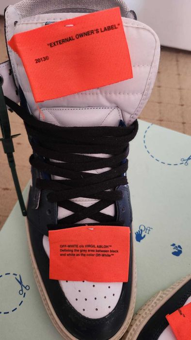 Off White - Adidaşi - Dimensiune: Shoes EU 42, UK 8, US 9