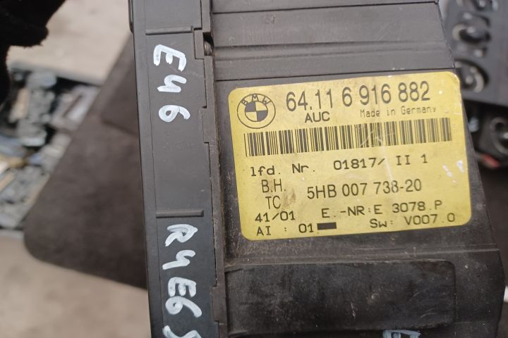 Comanda clima 6916882 6916882 BMW Seria 3 E46