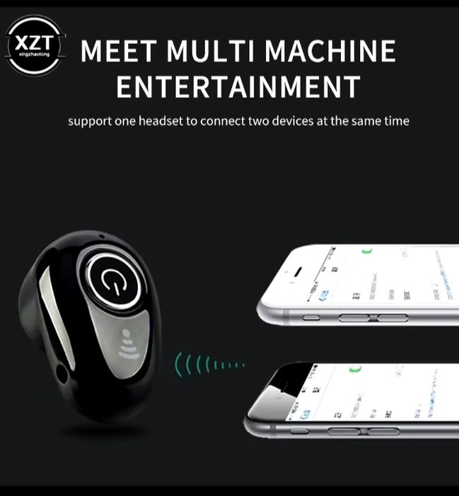 Мини bluetooth слушалка