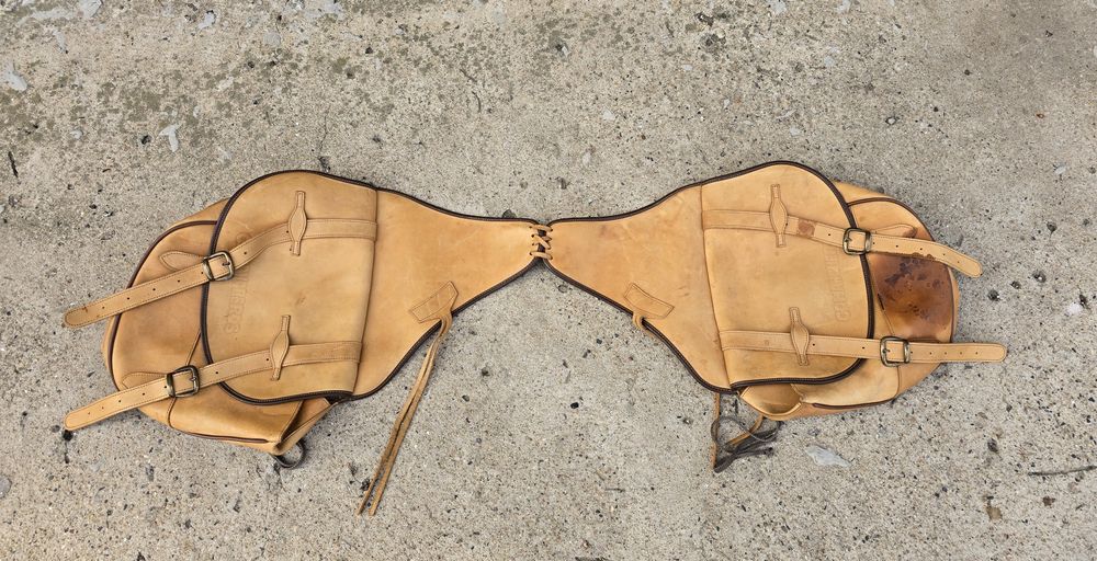 Кожени дисаги от дебела телешка кожа