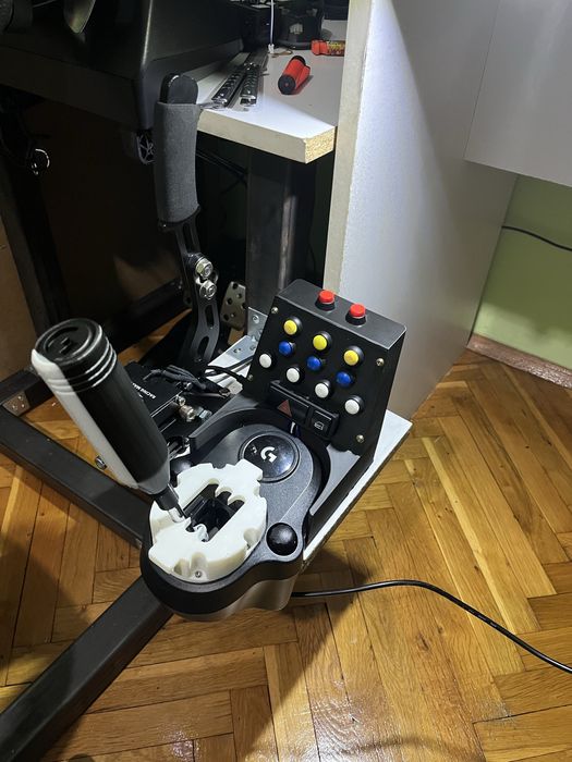 Button box sim racing