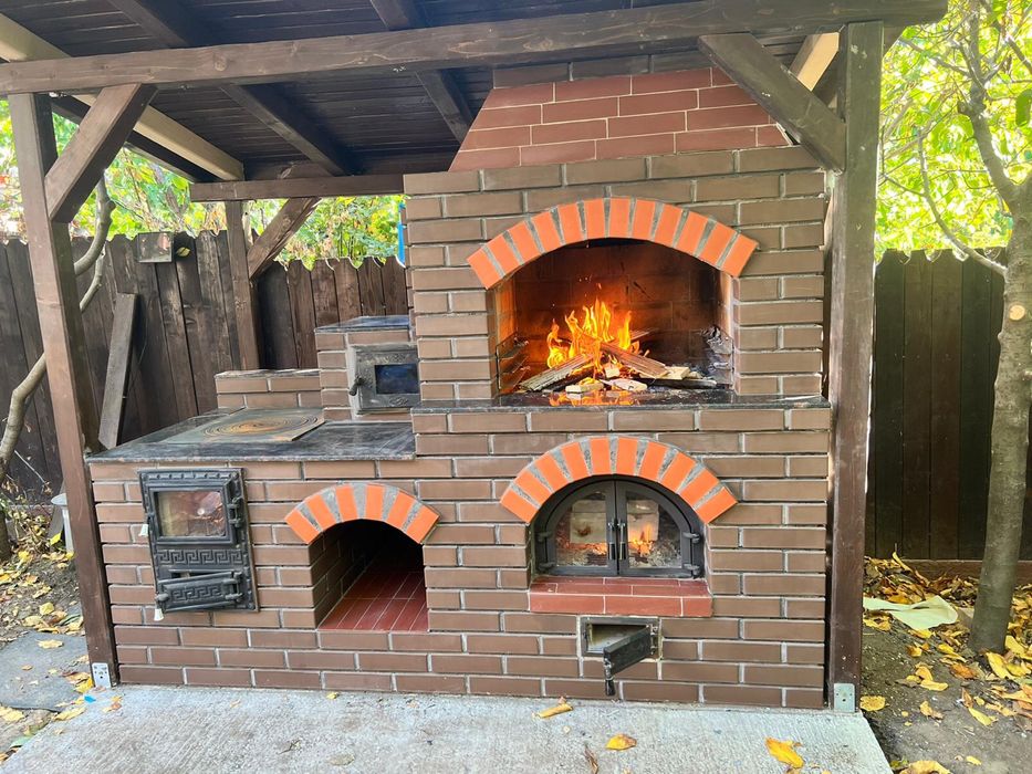 Gratare , cuptoare din caramida .