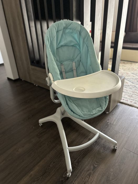 Chicco baby hug cu saltea + kit de masa