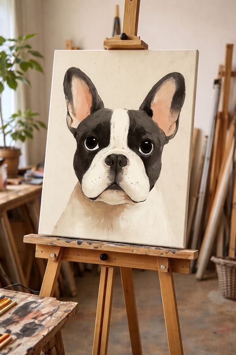 Tablouri la comanda cu animalute sau personaje