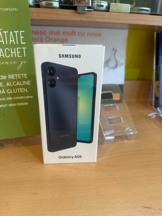 Samsung A06 - Nou, Sigilat - 6/128GB-4/128 -4/64 *Negru