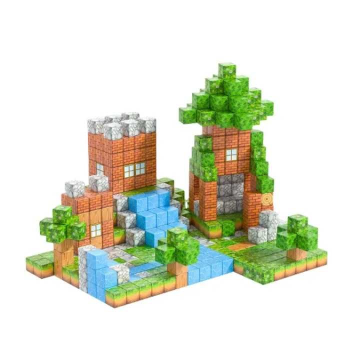 Магнитни кубчета Майнкрафт 50ч