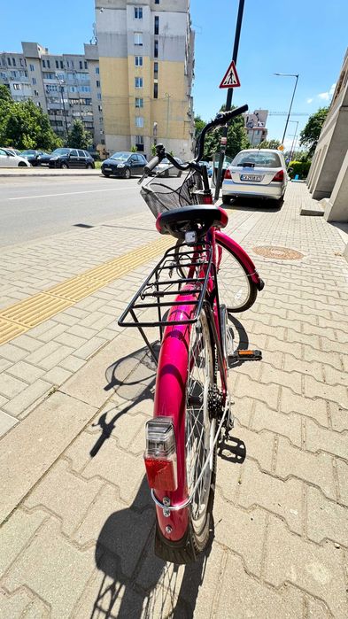 Градски велосипед с кошница и багажник - 26'' НАМАЛЕНА ЦЕНА