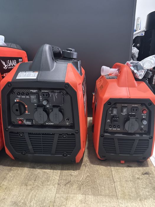 Бесшумный инверторный генератор SAAB 4,2 кВт generator движок арзон