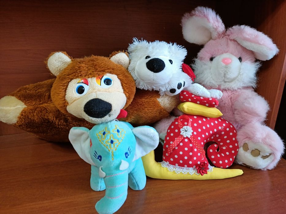 Набор мягких игрушек 5 000 тенге