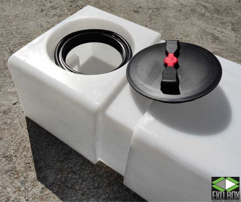 Резервоари/бидони/цистерни с плътен капак за каравани, кемпери, лодки.