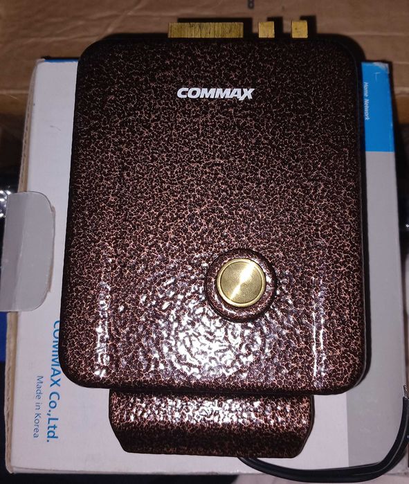 Commax, doorlock and adaptor