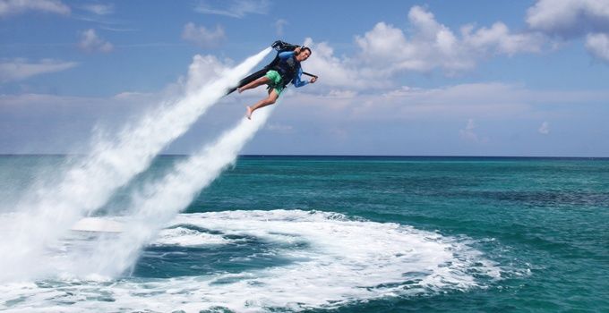 Водный летающий ранец