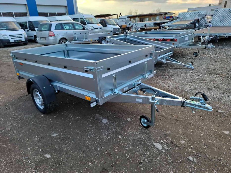 НОВО самосвално ремарке с ресьори и амортисьори Neptun N7-263 PRR