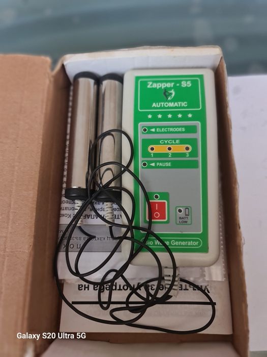 Zapper S5 Automatic – Bio Wave Generator с електроди и оригинална документация