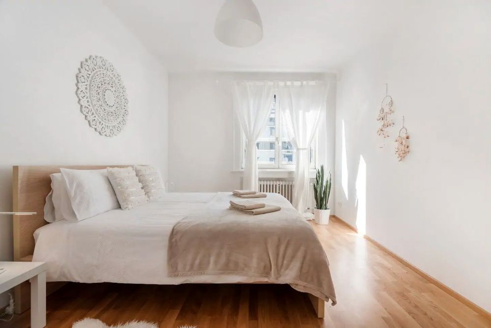 Уютная двухкомнатная квартира в ЖК Шахристан рядом с Мегой