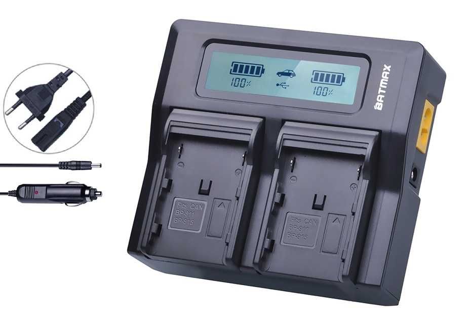 Двойно зарядно за батерии BP-970G / BP-975 за Canon