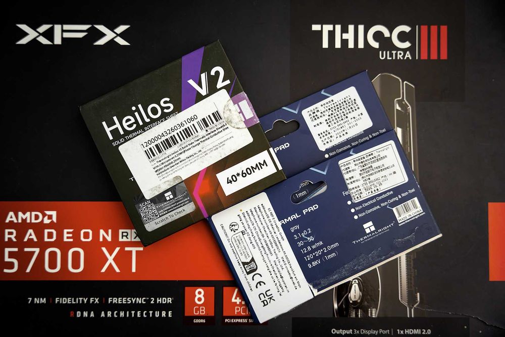 Видеокарта XFX RX 5700 XT 8GB THICC III Ultra