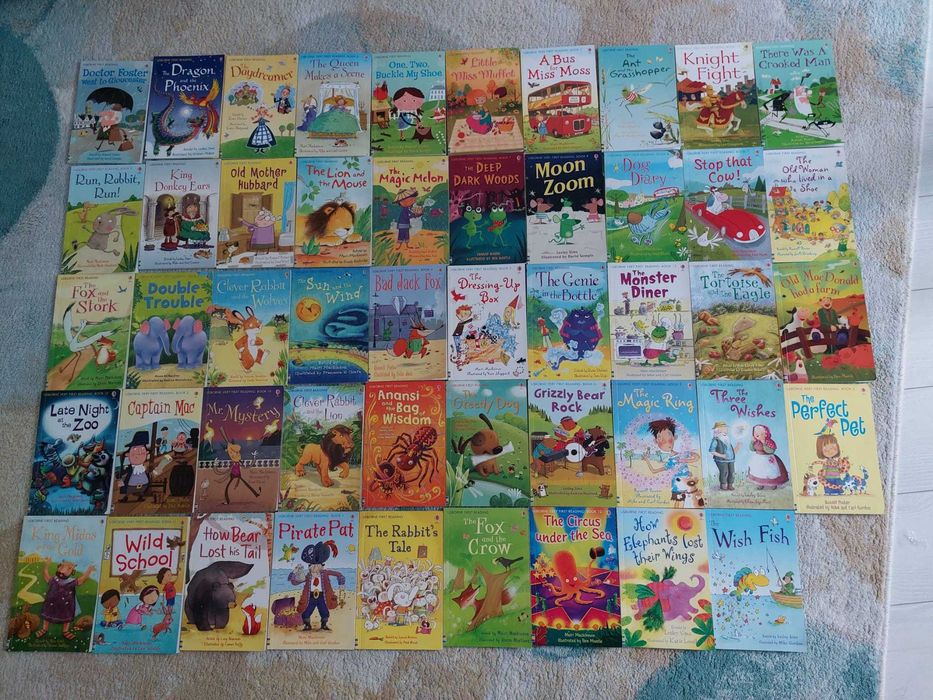 Colectie carti engleza Usborne First Reading Library