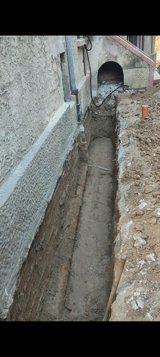 Săpături /șanțuri/demolări