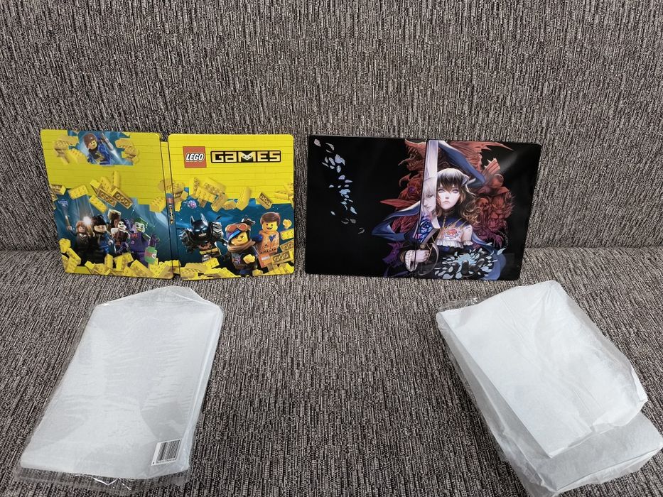 Bloodstained Ritual of the Night, Lego games steelbook PS4 PS5 Xbox