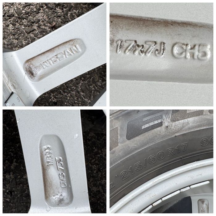 Jante aliaj Nissan Qashqai/DaciaDuster 5x114,3 215/60/R17