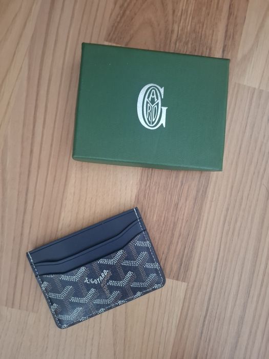 Portofel Goyard de Carduri albastru inchis