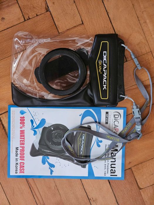 Vand carcasa impermeabila pentru camera foto, DicaPac WP-610, Nou