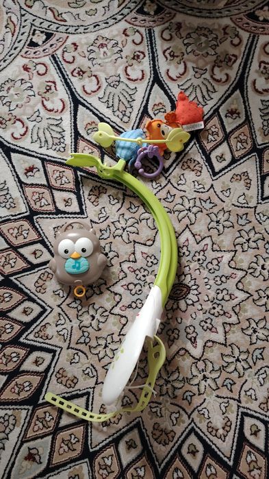 Детский шезлонг коврик стул бортики