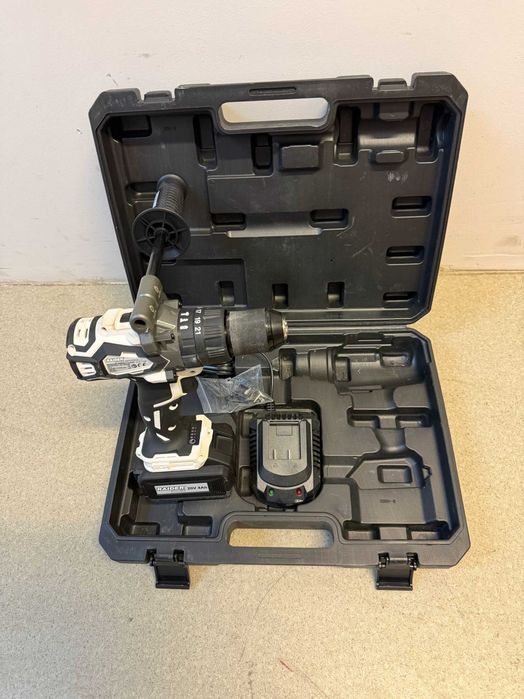 Бормашина ударна безч. 20V 2-ск. 4Ah 155Nm куфар RDI-CDB03W
