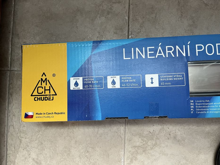 Чисто нов линеен сифон MCH Tile
