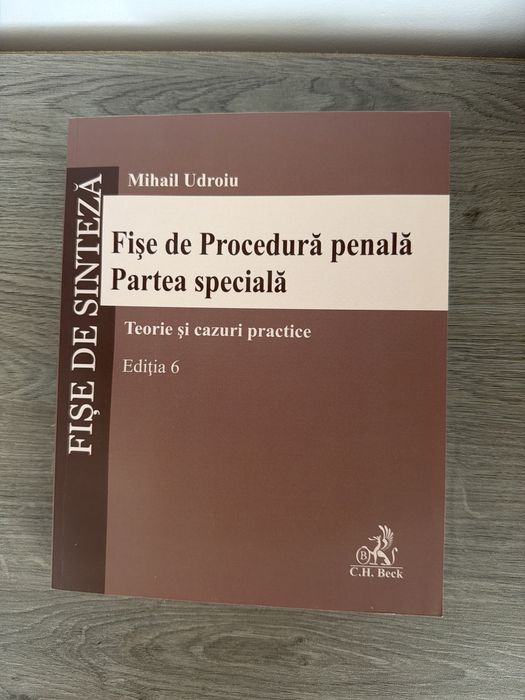 Fișe de Procedură penală UDROIU