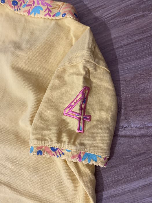 Жълта детска блуза Uspa