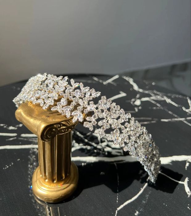 Diadema mireasa swarovski Glamadea