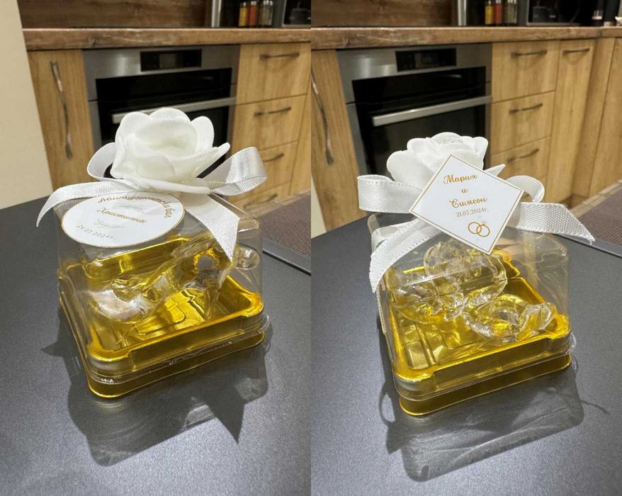 Подаръчета за гости за събития (сватба, абитуриентски бал, кръщение)