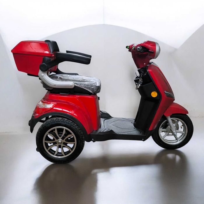 Електрическа Триколка BM1-LUX 2000W | 60V | 24Ah | RED