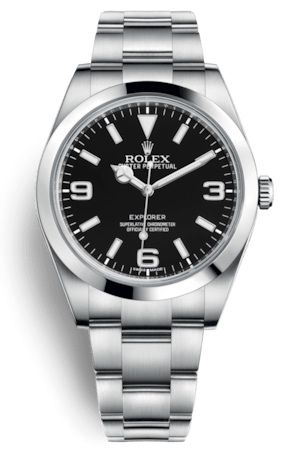 Rolex explorer 39mm